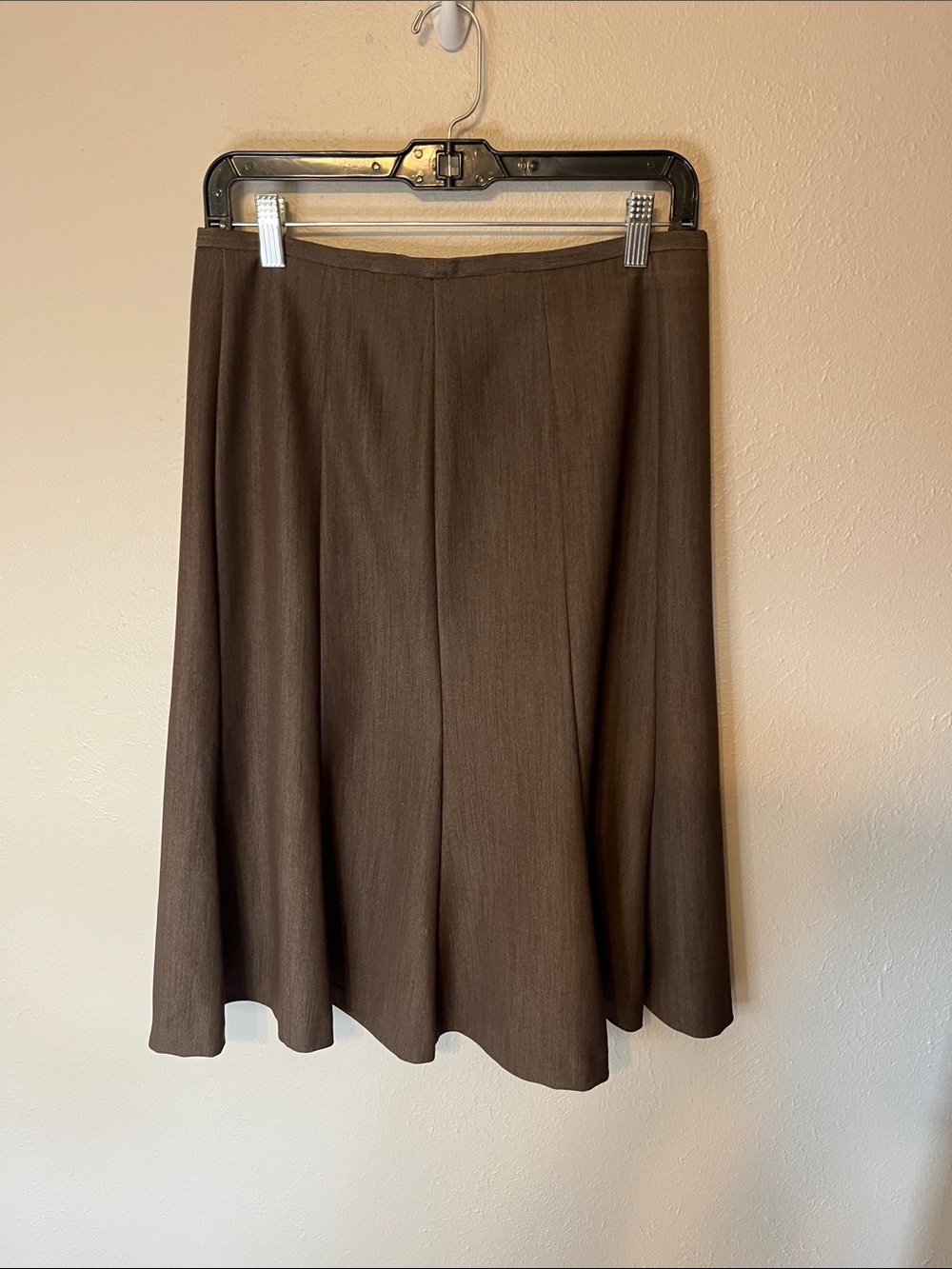 Classic A-Line Brown Women's Skirt